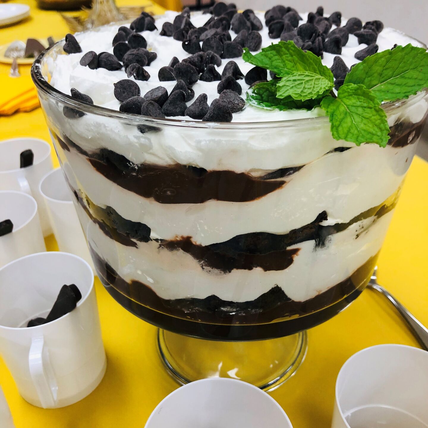 chocolate triffle
